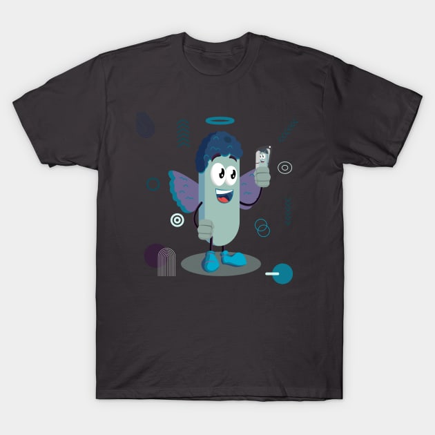 Angel Cute Design T-Shirt by Rumah Animaton